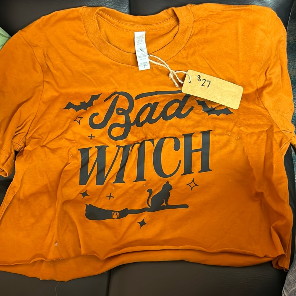 Bad Witch Crop Tee